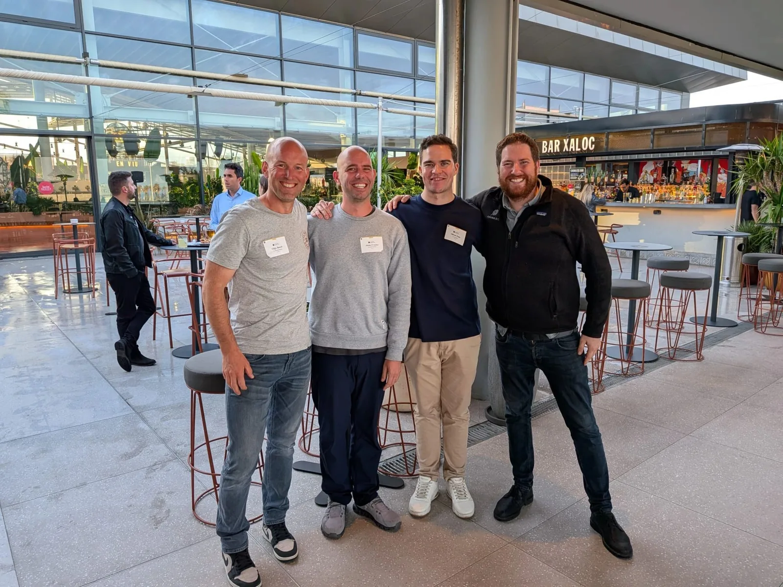 FTW hosts and founders together at an Investment Climate Dinner in Barcelona